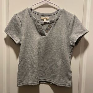 Madewell Crop Baby Tee